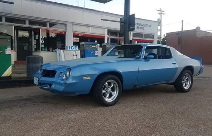 Tiffaney and Brandon's "Ol' Blue" 1981 Camaro RS